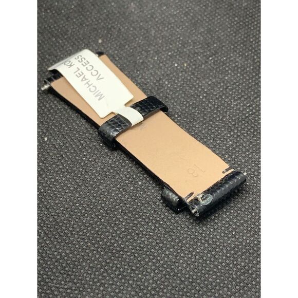 Michael Kors Genuine Leather Half Watch Band Straps 18mm S303 - Picture 5 of 5